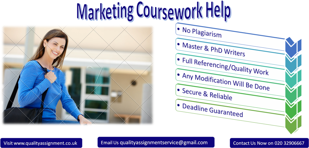 Marketing Coursework Help
